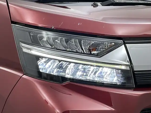 ダイハツ ムーヴ カスタム X LTD SAⅢ 新潟県 2017(平29)年 6.4万km ファイアークォーツレッドM 純正メモリナビ【NSZP-W67D】/　Bluetooth/CD/DVD/USB/スマートアシストIII/・衝突被害軽減ブレーキ/・先行車発進お知らせ機能/・誤発進抑制制御機能/・車線逸脱警報機能/・オートハイビーム/コーナーセンサー/D席シートヒーター/ドライブレコーダー/全方位モニター/ETC/ステアリングスイッチ
