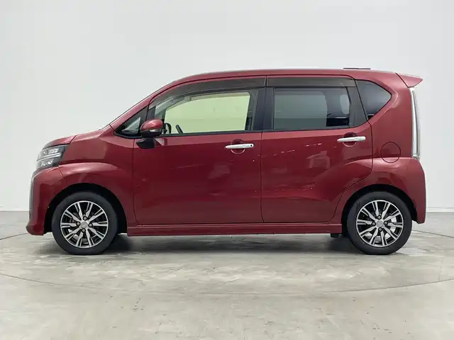 ダイハツ ムーヴ カスタム X LTD SAⅢ 新潟県 2017(平29)年 6.4万km ファイアークォーツレッドM 純正メモリナビ【NSZP-W67D】/　Bluetooth/CD/DVD/USB/スマートアシストIII/・衝突被害軽減ブレーキ/・先行車発進お知らせ機能/・誤発進抑制制御機能/・車線逸脱警報機能/・オートハイビーム/コーナーセンサー/D席シートヒーター/ドライブレコーダー/全方位モニター/ETC/ステアリングスイッチ