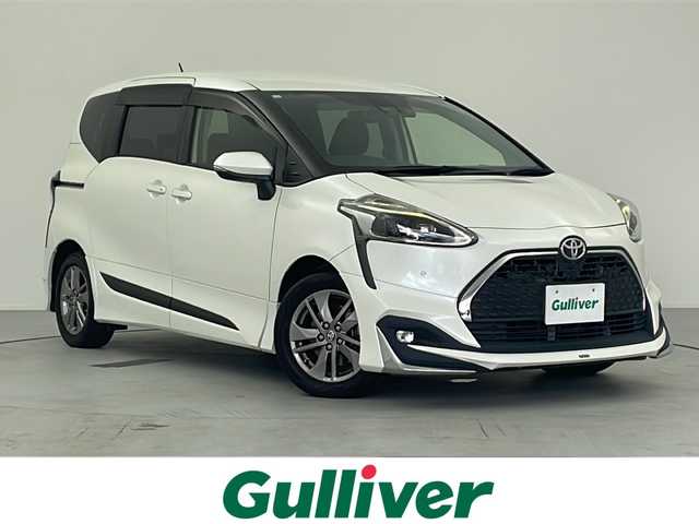 トヨタ シエンタ G クエロ 愛知県 2019(令1)年 4.2万km ホワイトパールクリスタルシャイン /禁煙車//純正ナビ【NSZT-Y68T】//バックカメラ//フルセグTV・Bluetooth・CD//ETC・ドライブレコーダー//純正15インチアルミホイール//MODELLISTAエアロ(純正)//両側パワースライドドア//合皮×ファブリックシート//トヨタセーフティセンス//プリクラッシュセーフティ//レーンディパーチャーアラート//オートマチックハイビーム//先行車発進告知//ドライブスタートコントロール//インテリジェントクリアランスソナー//パーキングサポートブレーキ//ヒルスタートアシスト//横滑り防止//アイドリングストップ//LEDヘッドライト//オートライト//フロントフォグランプ//オート電動格納ミラーウィンカー//本革巻ステアリングホイール//純正フロアマット//プッシュスタート//スペアキー1本(スマートキー)//保証書/取扱説明書//ナビ説明書