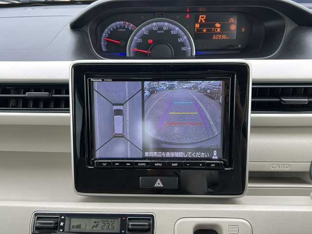 スズキ ワゴンＲ HYBRID FX 富山県 2018(平30)年 6.1万km アーバンブラウンパールメタリック ワンオーナー/全方位カメラ/スマートキー/社外メモリーナビ(CN-RZ843)/DVD/MSV/BT/デジタルTV/ETC/HUD/前席シートヒーター/オートライト/プッシュスタート/ドラレコ(HX-GP200)/衝突安全ブレーキ/レーンキープアシスト/ステアリングスイッチ/助手席下収納/横滑り防止装置/アイドリングストップ/純正フロアマット/コンビニフック/保証書・取説・ナビ取説/点検記録簿(R7/6/R5/7～)