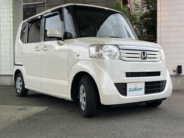 ホンダ Ｎ ＢＯＸ G Lパッケージ 京都府 2012(平24)年 9万km プレミアムホワイトパール ７インチ純正ＳＤナビ(VXM-122VF)/フルセグＴＶ　/禁煙　/両側パワースライドドア　/バックカメラ　/スマートキー　/前後社外ドライブレコーダー(NDR-RC175)/Ｂｌｕｅｔｏｏｔｈ　/ＣＤ／ＤＶＤ再生機能　/ｉＰｏｄ　/Ｗエアバッグ