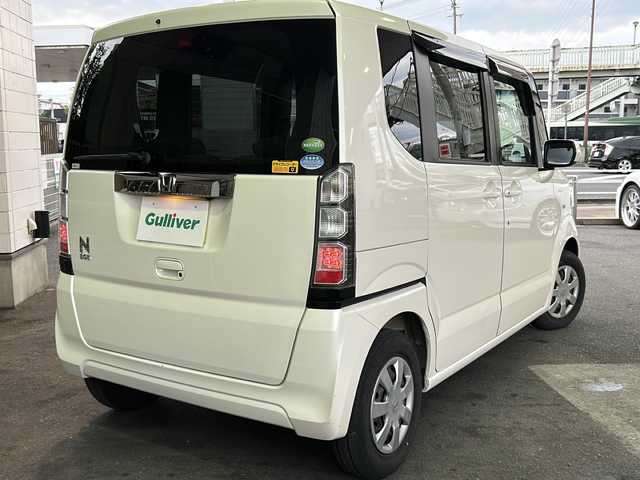 ホンダ Ｎ ＢＯＸ G Lパッケージ 京都府 2012(平24)年 9万km プレミアムホワイトパール ７インチ純正ＳＤナビ(VXM-122VF)/フルセグＴＶ　/禁煙　/両側パワースライドドア　/バックカメラ　/スマートキー　/前後社外ドライブレコーダー(NDR-RC175)/Ｂｌｕｅｔｏｏｔｈ　/ＣＤ／ＤＶＤ再生機能　/ｉＰｏｄ　/Ｗエアバッグ