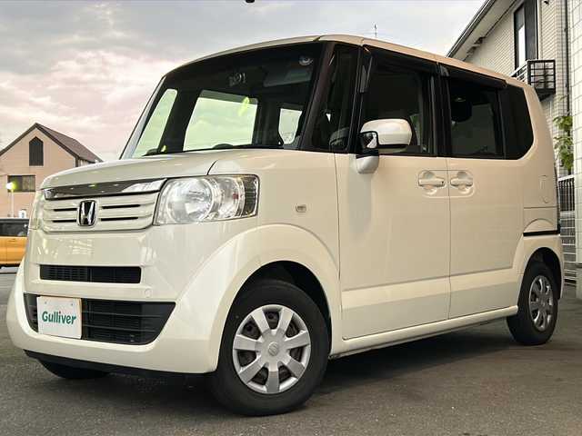 ホンダ Ｎ ＢＯＸ G Lパッケージ 京都府 2012(平24)年 9万km プレミアムホワイトパール ７インチ純正ＳＤナビ(VXM-122VF)/フルセグＴＶ　/禁煙　/両側パワースライドドア　/バックカメラ　/スマートキー　/前後社外ドライブレコーダー(NDR-RC175)/Ｂｌｕｅｔｏｏｔｈ　/ＣＤ／ＤＶＤ再生機能　/ｉＰｏｄ　/Ｗエアバッグ