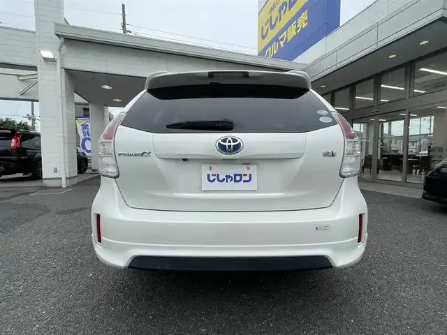 トヨタ プリウス α S Lセレクション 埼玉県 2015(平27)年 13万km ホワイトパールクリスタルシャイン (株)IDOMが運営する【じしゃロン鳩ヶ谷店】の自社ローン専用車両になりますこちらは現金またはオートローンご利用時の価格です。自社ローンご希望の方は別途その旨お申付け下さい/モデリスタエアロ/純正ＳＤナビ/　(CD/DVD/SD/Bluetooth接続)/フルセグＴＶ/バックカメラ/ビルドインＥＴＣ/オートライト/シートカバー/ＳＲＳエアバッグシステム/サイド＆カーテンエアバッグ/ＨＩＤヘッドライト