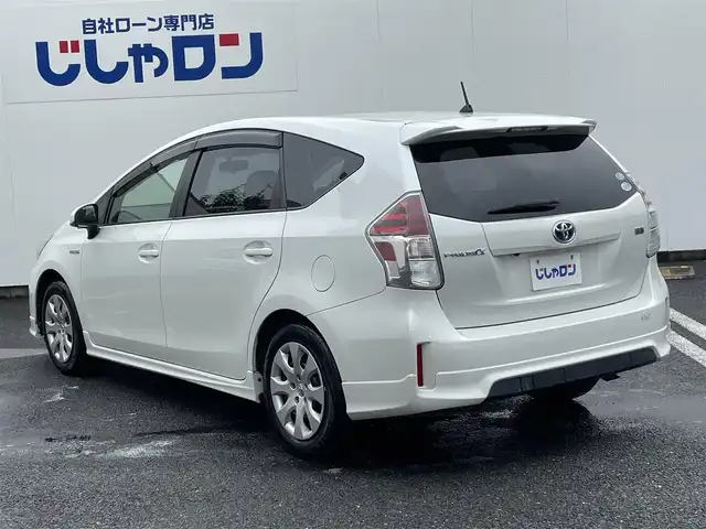 トヨタ プリウス α S Lセレクション 埼玉県 2015(平27)年 13万km ホワイトパールクリスタルシャイン (株)IDOMが運営する【じしゃロン鳩ヶ谷店】の自社ローン専用車両になりますこちらは現金またはオートローンご利用時の価格です。自社ローンご希望の方は別途その旨お申付け下さい/モデリスタエアロ/純正ＳＤナビ/　(CD/DVD/SD/Bluetooth接続)/フルセグＴＶ/バックカメラ/ビルドインＥＴＣ/プッシュスタート/オートライト/シートカバー/ＳＲＳエアバッグシステム/サイド＆カーテンエアバッグ/ＨＩＤヘッドライト