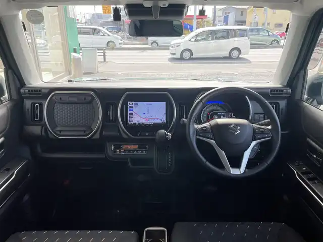 スズキ ハスラー Jスタイル Ⅱ ターボ 福岡県 2022(令4)年 0.7万km オフブルーメタリック/ガンメタリック2トーンルーフ ワンオーナー/純正8インチメモリナビ/・CD/DVD/BT/フルセグTv/・バックモニター/スズキセーフティサポート/・レーダークルーズコントロール/前後ドライブレコーダー/ETC/シートヒーター/・オートライト/・LEDヘットライト/・LEDフォグライト/革巻きステアリング/・パドルシフト/・ステアリングリモコン/シートバックテーブル/電動格納式ミラー/アイドリングストップ/プッシュスタート/スマートキー×２/シートカバー/純正１５インチアルミホイール
