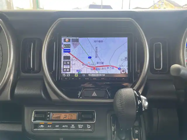 スズキ ハスラー Jスタイル Ⅱ ターボ 福岡県 2022(令4)年 0.7万km オフブルーメタリック/ガンメタリック2トーンルーフ ワンオーナー/純正8インチメモリナビ/・CD/DVD/BT/フルセグTv/・バックモニター/スズキセーフティサポート/・レーダークルーズコントロール/前後ドライブレコーダー/ETC/シートヒーター/・オートライト/・LEDヘットライト/・LEDフォグライト/革巻きステアリング/・パドルシフト/・ステアリングリモコン/シートバックテーブル/電動格納式ミラー/アイドリングストップ/プッシュスタート/スマートキー×２/シートカバー/純正１５インチアルミホイール