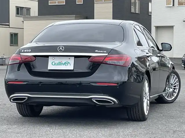 メルセデス・ベンツ Ｍ・ベンツ Ｅ４５０ 4マチック エクスクルーシブ 道央・札幌 2022(令4)年 2.1万km オブシディアンブラック ４WD/ワンオーナー/純正メーカーナビ/AM/FM/BT/フルセグ/ブルメスターサウンドシステム/サンルーフ/衝突被害軽減ブレーキ/横滑り防止装置/クルーズコントロール/レーンキープアシスト/クリアランスソナー/ブラインドスポットモニター/アラウンドビューモニター/ETC2.0/ドライブレコーダー/アイドリングストップ/電動トランクリッド/前席パワーシート/前席メモリーシート/全席シートヒーター/前席エアシート/レザーシート/革巻きステアリング/ステアリングリモコン/パドルシフト/電動パーキング/プッシュスタート/スマートキー/LEDヘッドライト/オートライト/電動格納ミラー/ウィンカーミラー/フロアマット/スペアキー/純正AW付冬タイヤ積込/245/45/R18/2025年/山9mm