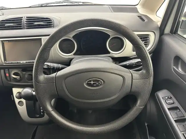 スバル ステラ カスタム RS 兵庫県 2008(平20)年 11.1万km シルキーホワイトパール 社外HDDナビ/フルセグ CD DVD/ETC/HIDヘッドライト/フォグライト/純正14インチアルミホイール/純正フロアマット/ドアバイザー/スマートキー