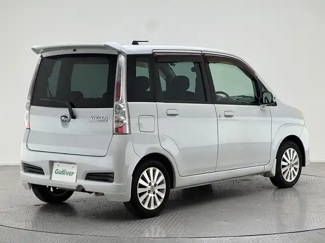 スバル ステラ カスタム RS 兵庫県 2008(平20)年 11.1万km シルキーホワイトパール 社外HDDナビ/フルセグ CD DVD/ETC/HIDヘッドライト/フォグライト/純正14インチアルミホイール/純正フロアマット/ドアバイザー/スマートキー