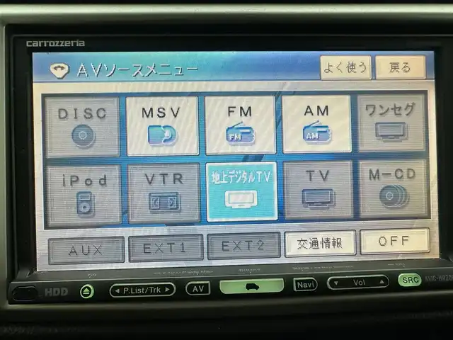 スバル ステラ カスタム RS 兵庫県 2008(平20)年 11.1万km シルキーホワイトパール 社外HDDナビ/フルセグ CD DVD/ETC/HIDヘッドライト/フォグライト/純正14インチアルミホイール/純正フロアマット/ドアバイザー/スマートキー