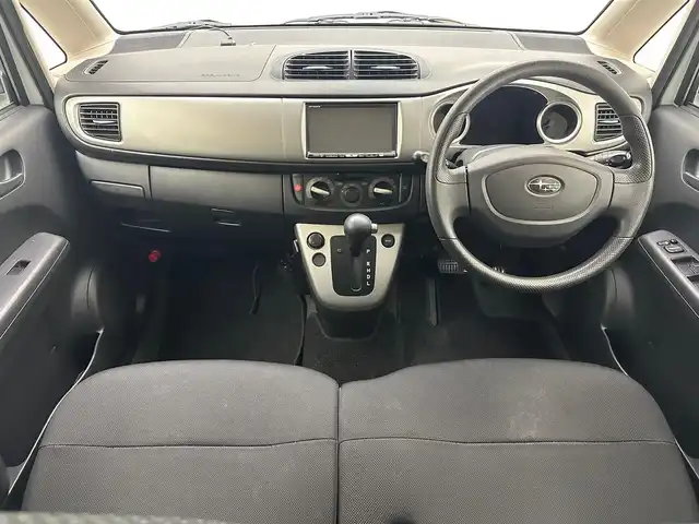 スバル ステラ カスタム RS 兵庫県 2008(平20)年 11.1万km シルキーホワイトパール 社外HDDナビ/フルセグ CD DVD/ETC/HIDヘッドライト/フォグライト/純正14インチアルミホイール/純正フロアマット/ドアバイザー/スマートキー