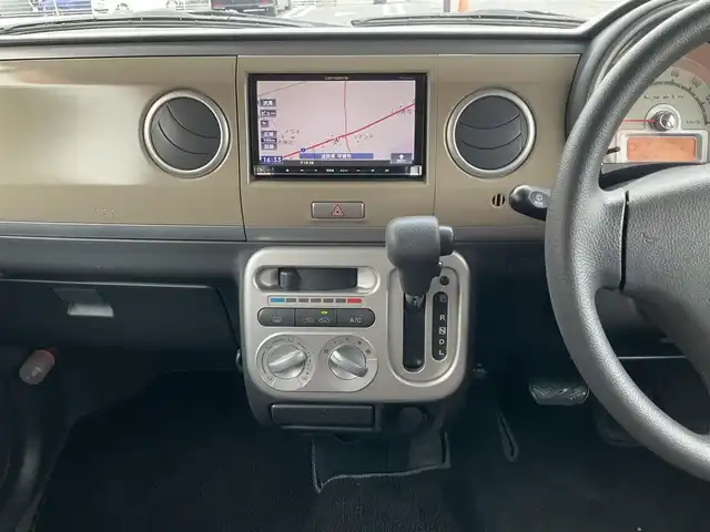 スズキ ラパン X 滋賀県 2009(平21)年 7.8万km チェリーピンクパールメタリック ・車検8年3月まで/・社外7インチナビ/CD、ワンセグテレビ/・純正フロアマット/・光軸調整ダイヤル/・ウィンカーミラー/・ドアバイザー/・プッシュスタート/・アクセサリーソケット/・スペアキー有り/・取扱説明書/・保証書