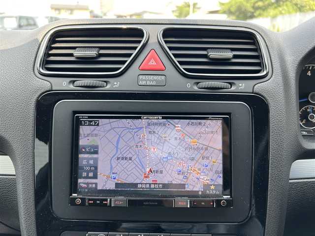 フォルクスワーゲン シロッコ R 静岡県 2011(平23)年 8.2万km 青 社外ナビ/　（フルセグTV、Bluetooth、DVD、CD、USB）/MTモード付きAT/運転席パワーシート/レザーシート/バックカメラ/横滑り防止装置/ETC/ドライブレコーダー/純正フロアマット/純正18インチアルミホイール/保証書/取扱説明書