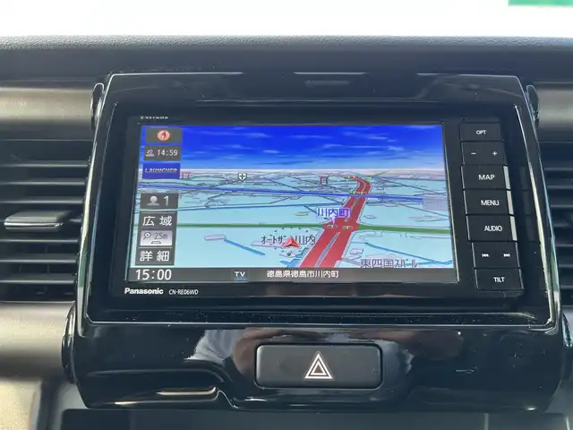 スズキ ハスラー Jターボ ブラックインテリアパッケージ 徳島県 2019(令1)年 2万km クールカーキPM 社外7インチナビ/（Bluetooth/フルセグTV/CD/DVD）/クルーズコントロール/ハーフレザーシート/シートヒーター/HIDヘッドライト/オートライト/オートエアコン/純正アルミホイール/純正フロアマット/ETC/プッシュスタート/スマートキー
