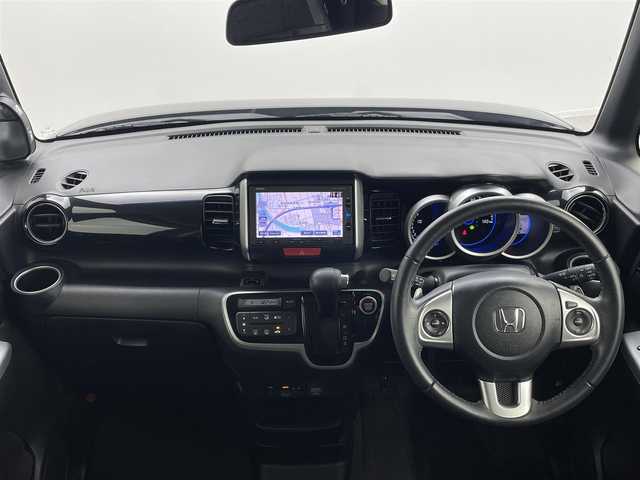 ホンダ Ｎ ＢＯＸ カスタム G ターボ Lパッケージ 千葉県 2016(平28)年 6.6万km スマートブラック 純正７インチナビ/バックカメラ/両側パワースライドドア/クルーズコントロール/ＨＩＤオートライト/ハーフレザーシート/純正１５インチＡＷ/ステアリングリモコン/ＥＴＣ/スマートキー/ドライブレコーダー/禁煙車