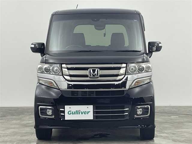 ホンダ Ｎ ＢＯＸ カスタム G ターボ Lパッケージ 千葉県 2016(平28)年 6.6万km スマートブラック 純正７インチナビ/バックカメラ/両側パワースライドドア/クルーズコントロール/ＨＩＤオートライト/ハーフレザーシート/純正１５インチＡＷ/ステアリングリモコン/ＥＴＣ/スマートキー/ドライブレコーダー/禁煙車