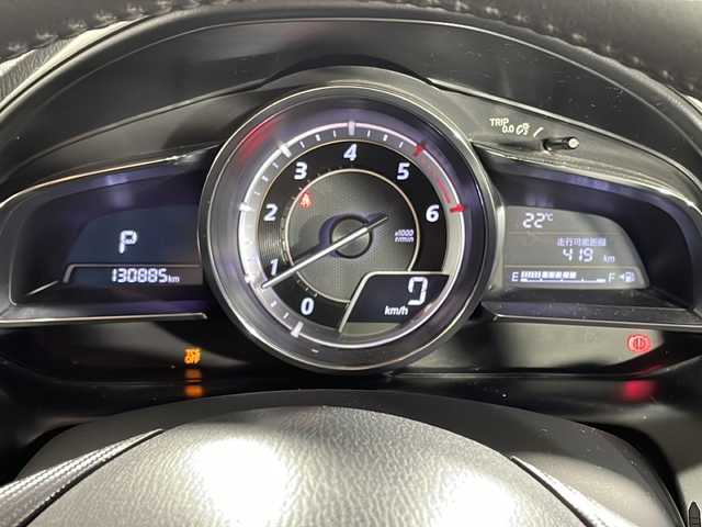 マツダ ＣＸ－３ XD ツーリング 沖縄県 2015(平27)年 13.1万km セラミックM 純正ナビ/（ＢＴ，フルセグ，ＣＤ／ＤＶＤ，ラジオ）　/バックカメラ　/クルーズコントロール　/ハーフレザーシート/ＢＳＭ(ブラインドスポットモニター)　/ＨＵＤ(ヘッドアップディスプレイ)　/ドライブレコーダー　/ビルトインＥＴＣ　/パドルシフト　/ＵＳＢポート　/スマートブレーキサポート　/純正フロアマット/革巻きステアリング/LEDヘッドライト/純正18インチアルミホイール/スペアキー