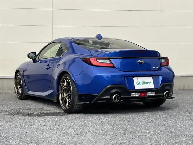 スバル ＢＲＺ S 茨城県 2022(令4)年 0.9万km WRブルーパール 入庫時走行距離8501キロ/ワンオーナー/9インチナビ/バックカメラ/革巻きステアリング/ステアリングスイッチ/クルーズコントロール/STiスポイラー（Ｆ、Ｓ、Ｒ）/ADVANアルミ/純正アルミホイール4本積込/LEDヘッドライト/ETC/スマートキー