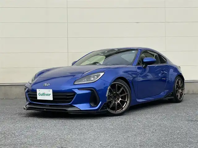 スバル ＢＲＺ S 茨城県 2022(令4)年 0.9万km WRブルーパール 入庫時走行距離8501キロ/ワンオーナー/9インチナビ/バックカメラ/革巻きステアリング/ステアリングスイッチ/クルーズコントロール/STiスポイラー（Ｆ、Ｓ、Ｒ）/ADVANアルミ/純正アルミホイール4本積込/LEDヘッドライト/ETC/スマートキー