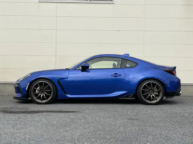 スバル ＢＲＺ S 茨城県 2022(令4)年 0.9万km WRブルーパール 入庫時走行距離8501キロ/ワンオーナー/9インチナビ/バックカメラ/革巻きステアリング/ステアリングスイッチ/クルーズコントロール/STiスポイラー（Ｆ、Ｓ、Ｒ）/ADVANアルミ/純正アルミホイール4本積込/LEDヘッドライト/ETC/スマートキー