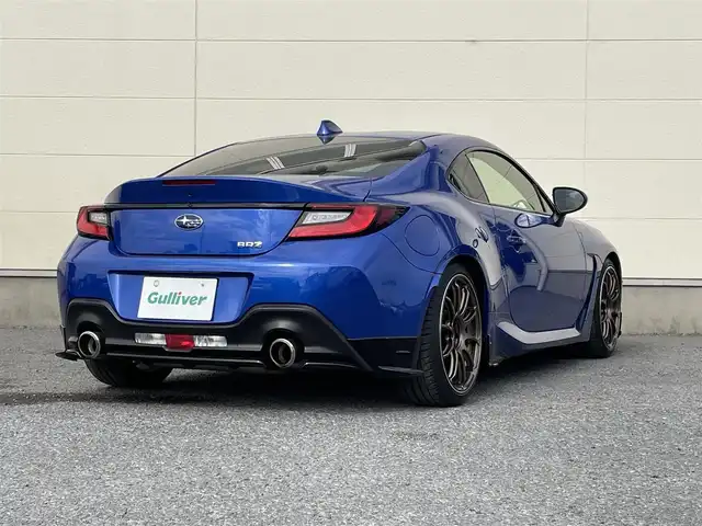 スバル ＢＲＺ S 茨城県 2022(令4)年 0.9万km WRブルーパール 入庫時走行距離8501キロ/ワンオーナー/9インチナビ/バックカメラ/革巻きステアリング/ステアリングスイッチ/クルーズコントロール/STiスポイラー（Ｆ、Ｓ、Ｒ）/ADVANアルミ/純正アルミホイール4本積込/LEDヘッドライト/ETC/スマートキー