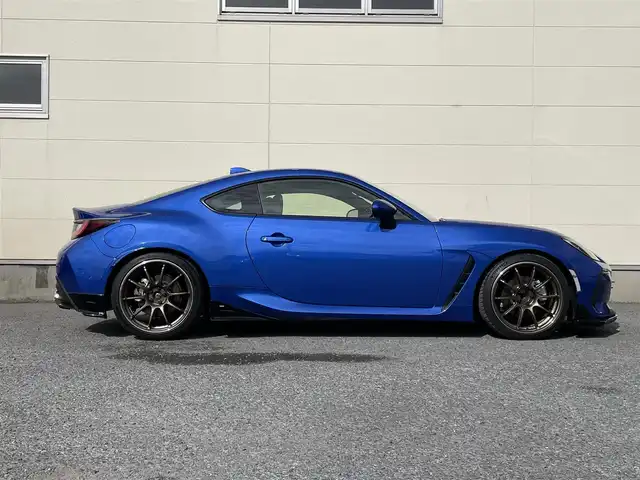 スバル ＢＲＺ S 茨城県 2022(令4)年 0.9万km WRブルーパール 入庫時走行距離8501キロ/ワンオーナー/9インチナビ/バックカメラ/革巻きステアリング/ステアリングスイッチ/クルーズコントロール/STiスポイラー（Ｆ、Ｓ、Ｒ）/ADVANアルミ/純正アルミホイール4本積込/LEDヘッドライト/ETC/スマートキー