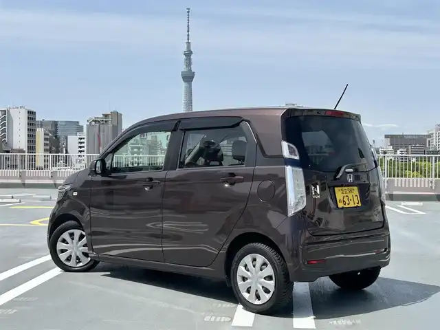 ホンダ Ｎ ＷＧＮ G 東京都 2014(平26)年 11.3万km プレミアムディープモカパール 純正ナビ（VXM-145C)/バックカメラ/エンジンプッシュボタン/Wエアバック/ABS/スペアキー１本/保証書/取説