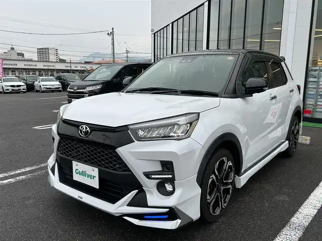 トヨタ ライズ Z 長崎県 2020(令2)年 6.9万km ブラックマイカメタリック/シャイニングホワイトパール ワンオーナー/純正ディスプレイオーディオ/ (BT フルセグTV AppleCarPlay USB)/全方位カメラ/バックカメラ/モデリスタエアロ/モデリスタ18インチAW/トヨタセーフティセンス/レーダークルーズコントロール/ミラー型前後ドライブレコーダー/前席ートヒーター/オートライト/LEDヘッドライト/保証書/スペアキー