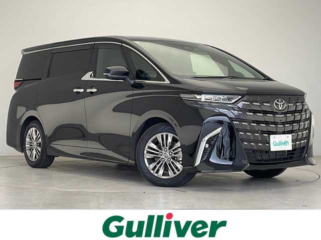 トヨタ アルファード Z 愛知県 2024(令6)年 1.5万km ブラック 衝突軽減システム/純正14型ディズプレイオーディオ ナビあり/フリップダウンモニター/三眼LEDヘッドライト/全方位カメラ/両側パワースライドドア/レーダークルーズコントロール/シートヒーター/エアシート/フルセグ/Bluetooth/バックカメラ/電動リアゲート/パワーシート/コーナーセンサー/純正アルミホイール/ETC2.0/ブラインドスポットモニター/ステアリングヒーター/インテリジェントミラー/リアオートエアコン/オートマチックハイビーム/置くだけ充電機/ステアリングスイッチ/スマートキー/プッシュスタート