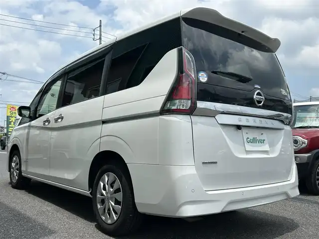 日産 セレナ X 岐阜県 2020(令2)年 2.2万km ホワイト AVIC-RZ03/ワンセグ/DVD/USB/バックカメラ/エマージェンシーブレーキ/両側スライドドア/ウィンカーミラー付電動格納ミラー/ＥＴＣ/スマート/オートエアコン
