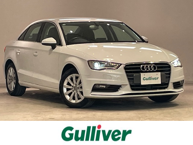アウディ Ａ３ セダン 1．4 TFSI 宮城県 2015(平27)年 10.5万km 白 純正ナビ/・Bluetooth、CD/DVD/フルセグTV、AM/FMラジオ/バックカメラ/クルーズコントロール/コーナーセンサー/パドルシフト/オートライト/ステアリングスイッチ/LEDヘッドライト/純正アルミホイール