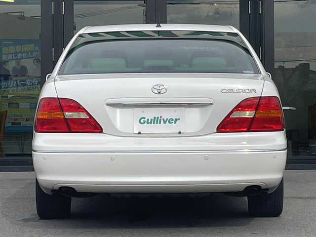 トヨタ セルシオ Cタイプ Fパッケージ 愛媛県 2000(平12)年 11.6万km ホワイトパールクリスタルシャイン 純正ナビ/サンルーフ/本革(エクリュ)シート/全席パワーシート/全席シートヒーター/前席シートベンチレーション/レーダークルーズコントロール(ブレーキ制御付)/クリアランスソナー/シートメモリー機能/マークレビンソンプレミアムサウンドシステム/スマートキーシステム/リヤ大型センターアームレスト/電動チルト＆テレスコピック機構/本木目ステアリングホイール＆本木目シフトノブ/クールボックス/純正フロアマット/スペアキー1本/ETC/現状サマー(純正AW)(225/60/R16)/DUNLOP VEURO VE302 /禁煙車