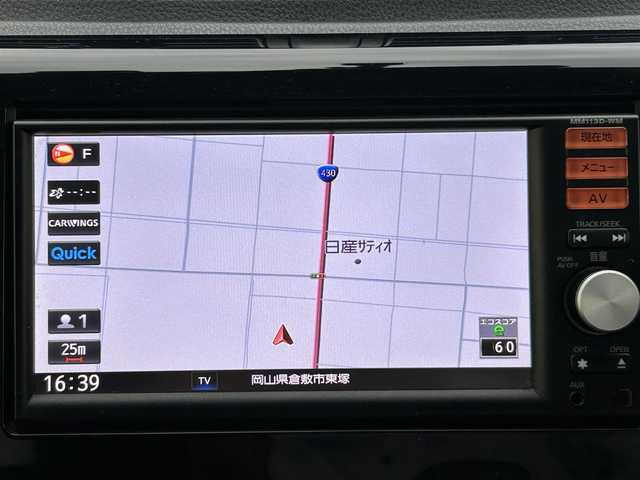 三菱 ｅＫカスタム G 岡山県 2013(平25)年 6.8万km パープリッシュネイビーパール 登録時走行距離67689km/純正ナビ/フルセグTV(AM/FM/CD/Bluetooth)/バックカメラ/前後ドライブレコーダー/ETC/アイドリングストップ/電動格納ミラー/純正フロアマット/14インチ純正AW/プッシュスタート/スマートキー(スペア×1)