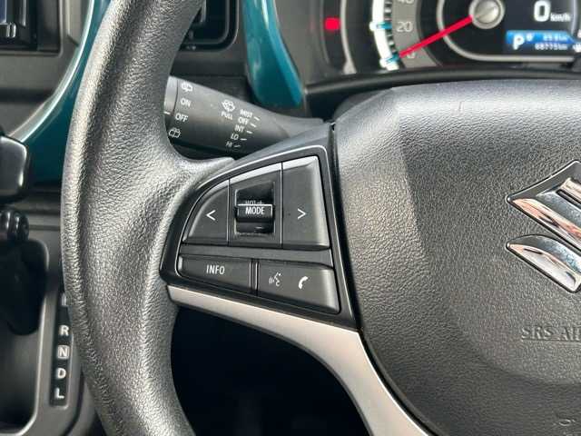 スズキ ハスラー HYBRID G 千葉県 2021(令3)年 6.9万km デニムブルー ガンメタリック 2トーン 社外メモリナビ/Bluetooth/DVD/CD/バックカメラ/クルーズコントロール/ETC/オートライト/プッシュスタート/ステアリングスイッチ/レーンキープアシスト/デュアルカメラブレーキサポート/後方誤発進抑制機能/標識認識機能/車線逸脱警報/オートハイビーム/リヤパーキングセンサー/盗難防止装置/社外フロアマット/保証書・取扱説明書