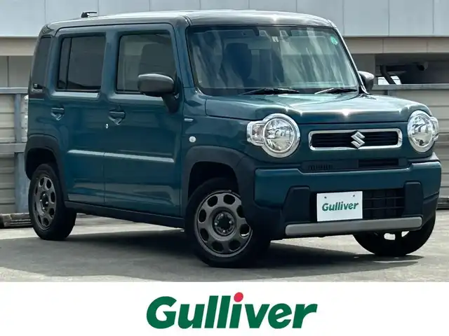 スズキ ハスラー HYBRID G 静岡県 2021(令3)年 6.9万km デニムブルー ガンメタリック 2トーン 社外メモリナビ/Bluetooth/DVD/CD/バックカメラ/ETC/オートライト/プッシュスタート/ステアリングスイッチ/レーンキープアシスト/デュアルカメラブレーキサポート/誤発進抑制機能/標識認識機能/車線逸脱警報/オートハイビーム/パーキングセンサー/盗難防止装置/社外フロアマット/保証書・取扱説明書