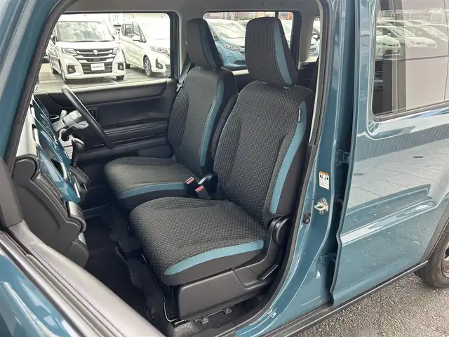 スズキ ハスラー HYBRID G 静岡県 2021(令3)年 6.9万km デニムブルー ガンメタリック 2トーン 社外メモリナビ/Bluetooth/DVD/CD/バックカメラ/ETC/オートライト/プッシュスタート/ステアリングスイッチ/レーンキープアシスト/デュアルカメラブレーキサポート/誤発進抑制機能/標識認識機能/車線逸脱警報/オートハイビーム/パーキングセンサー/盗難防止装置/社外フロアマット/保証書・取扱説明書