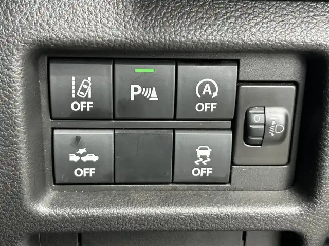 スズキ ハスラー HYBRID G 静岡県 2021(令3)年 6.9万km デニムブルー ガンメタリック 2トーン 社外メモリナビ/Bluetooth/DVD/CD/バックカメラ/ETC/オートライト/プッシュスタート/ステアリングスイッチ/レーンキープアシスト/デュアルカメラブレーキサポート/誤発進抑制機能/標識認識機能/車線逸脱警報/オートハイビーム/パーキングセンサー/盗難防止装置/社外フロアマット/保証書・取扱説明書