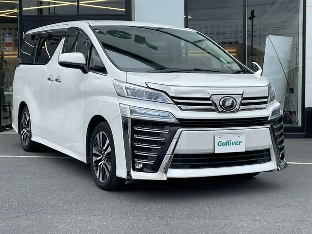 トヨタ ヴェルファイア Z Gエディション 茨城県 2018(平30)年 6万km ホワイトパールクリスタルシャイン 純正ナビ/【AM・FM・TV・BT・ＣＤ・ＤＶＤ・ＳＤ】/フリップダウンモニター/パワーシート/シートメモリ/シートヒーター/エアシート/ステアリングヒーター/両側パワスラ/電動リアゲート/レーダークルコン/Ｂカメラ/ETC2.0/ブレーキホールド/電動パーキングブレーキ/前方ドラレコ/前後コーナーセンサー/オートライト/オートハイビーム/Fフォグ/LEDライト