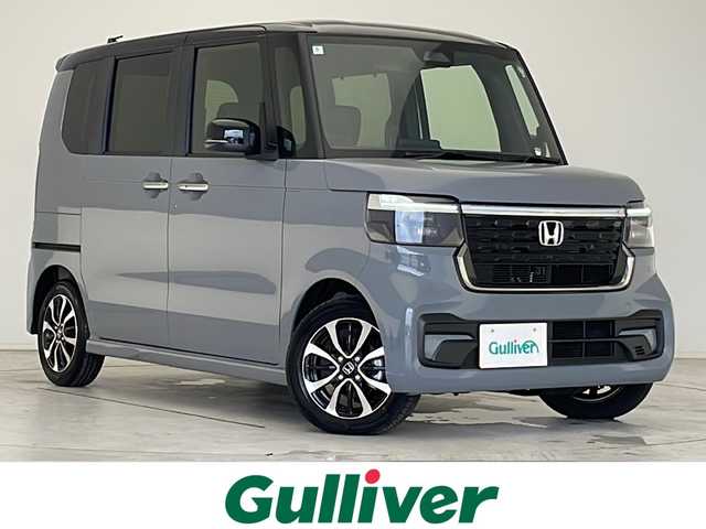 ホンダ Ｎ ＢＯＸ カスタム コーディネートスタイル 愛知県 2024(令6)年 0.1万km未満 グレー 登録済未使用車/衝突被害軽減ブレーキ/レーダークルーズコントロール/シートヒーター/コーナーセンサー/純正アルミホイール/バックカメラ/両側パワースライドドア/LEDヘッドライト/オートマチックハイビーム/ステアリングスイッチ/スマートキー/プッシュスタート