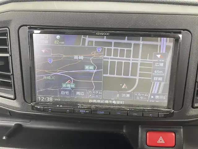 ダイハツ ミラ イース L SAⅢ 群馬県 2020(令2)年 6.2万km ホワイト 社外７型ナビ　バックカメラ　スマートアシスト　衝突軽減　アイドリングストップ　ヘッドライトレベライザー　横滑り防止　オートハイビーム　前後コーナーセンサー　サイドバイザー　社外フロアマット　禁煙車