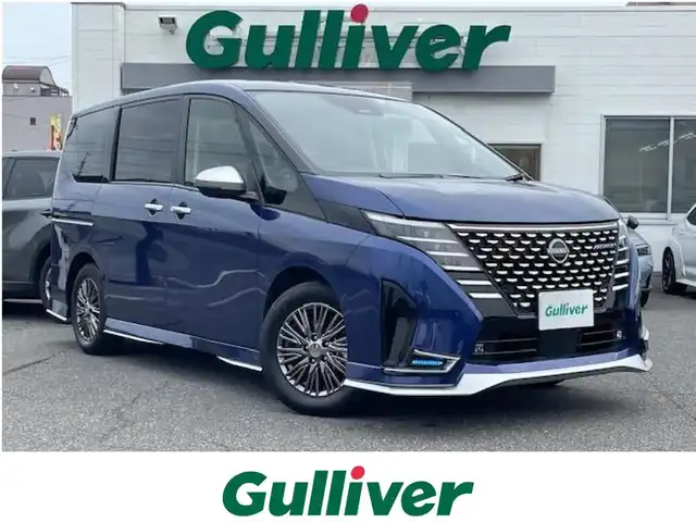 日産 セレナ オーテック 三重県 2023(令5)年 4.8万km カスピアンブルー コネクトナビゲーション/・12.3型カラーディスプレイ/・メモリーナビ/・フルセグTV/・スマホ連携/・アマゾンアレクサ/・USB/HDMI/・Bluetooth/・ビルトインETC2.0/・ワイヤレス充電器/・ナビリンク機能付プロパイロット/・プロパイロット緊急停止システム/・前後ドライブレコーダー/・アダプティブLEDヘッドランプ/オートレベライザー/360°セーフティアシスト/・プロパイロット/・インテリジェントエマージェンシーブレーキ/・前方衝突予測警報/・衝突回避ステアリングアシスト/・車線逸脱防止支援システム/・車線逸脱警報/・後側方衝突防止支援システム/・後側方車両検知警報/・後退時車両検知警報/・ふらつき警報/・踏み間違い衝突防止アシスト/・標識検知機能/1オーナー/ハンズフリー両側パワースライド/アラウンドビューモニター/合皮シート/1列目/2列目シートヒーター/ステアリングヒーター/205/65R16インチ純正AW/プッシュスタート/スマートキー/スペアキー/純正フロアマット