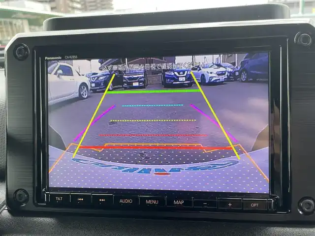 スズキ ジムニー XC 島根県 2020(令2)年 3.6万km ジャングルグリーン 純正８インチナビ　/フルセグＴＶ　/ＤＶＤ再生　/Ｂｌｕｅｔｏｏｔｈオーディオ/前方ドライブレコーダー　/ＥＴＣ　/社外レーダー（セルスター）/社外マフラー（ロッソモデロ）/社外牽引フック（モンスタースポーツ）/社外デイライト/社外16インチアルミホイール/リアスモークフィルム　/ダウンヒルアシストコントロール/前席シートヒーター/ミラーヒーター/ヘッドライトウォッシャー/純正LEDヘッドライト/背面タイヤ（ハードカバー付）/スマートキー　/プッシュスタート/保証書・取説・スペアキー1本