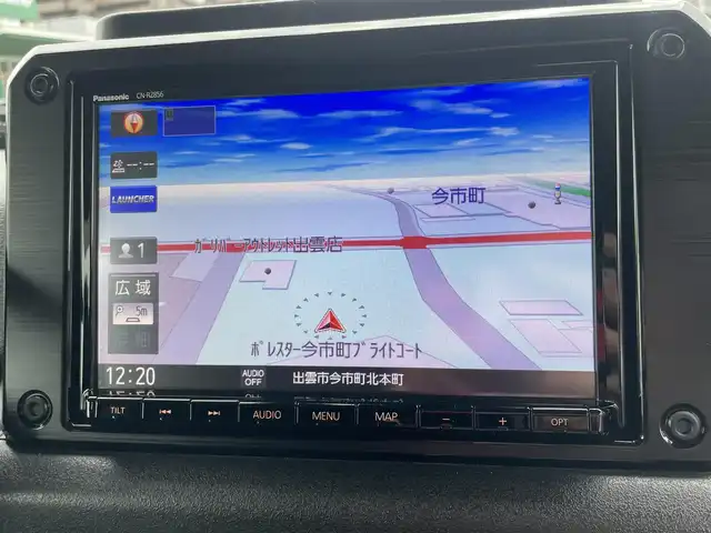 スズキ ジムニー XC 島根県 2020(令2)年 3.6万km ジャングルグリーン 純正８インチナビ　/フルセグＴＶ　/ＤＶＤ再生　/Ｂｌｕｅｔｏｏｔｈオーディオ/前方ドライブレコーダー　/ＥＴＣ　/社外レーダー（セルスター）/社外マフラー（ロッソモデロ）/社外牽引フック（モンスタースポーツ）/社外デイライト/社外16インチアルミホイール/リアスモークフィルム　/ダウンヒルアシストコントロール/前席シートヒーター/ミラーヒーター/ヘッドライトウォッシャー/純正LEDヘッドライト/背面タイヤ（ハードカバー付）/スマートキー　/プッシュスタート/保証書・取説・スペアキー1本