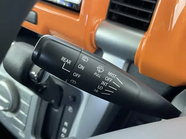 スズキ ハスラー G 大分県 2015(平27)年 4.3万km パッションオレンジマイカ/スペリアホワイト 社外メモリナビ（MDV-D403）/ワンセグTV/CD/DVD/Bluetooth/運転席シートヒーター/ETC/スマートキー/キセノン/衝突軽減ブレーキ/Wエアバッグ/ABS/横滑り防止装置/ドライブレコーダー/アイドリングSTOP/オートライト/プライバシーガラス/ドアバイザー/新車時保証書/取扱説明書