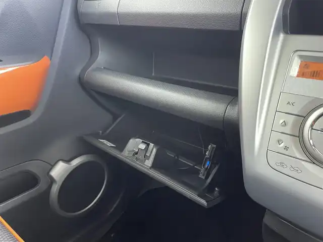 スズキ ハスラー G 大分県 2015(平27)年 4.3万km パッションオレンジマイカ/スペリアホワイト 社外メモリナビ（MDV-D403）/ワンセグTV/CD/DVD/Bluetooth/運転席シートヒーター/ETC/スマートキー/キセノン/衝突軽減ブレーキ/Wエアバッグ/ABS/横滑り防止装置/ドライブレコーダー/アイドリングSTOP/オートライト/プライバシーガラス/ドアバイザー/新車時保証書/取扱説明書