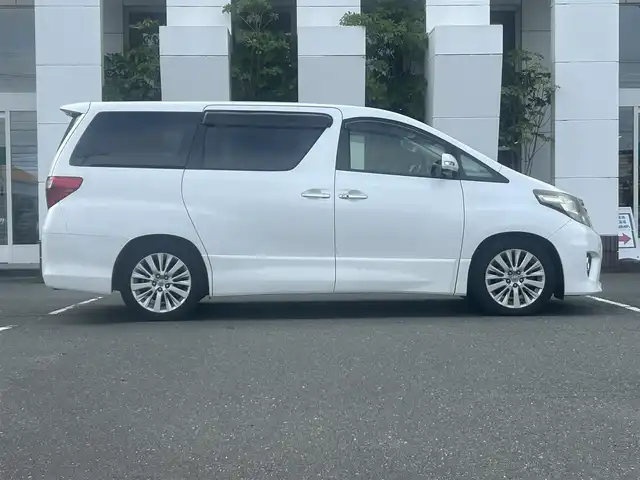トヨタ アルファード 240S Cパッケージ 静岡県 2012(平24)年 13.5万km ホワイトパールクリスタルシャイン 8インチナビ/全方位カメラ/フルセグテレビ・BluetoothCD・DVD/ドライブレコーダー/ビルトインETC/パワーシート/クルーズコントロール/コーナーセンサー前後/プッシュスタート・スマートキー