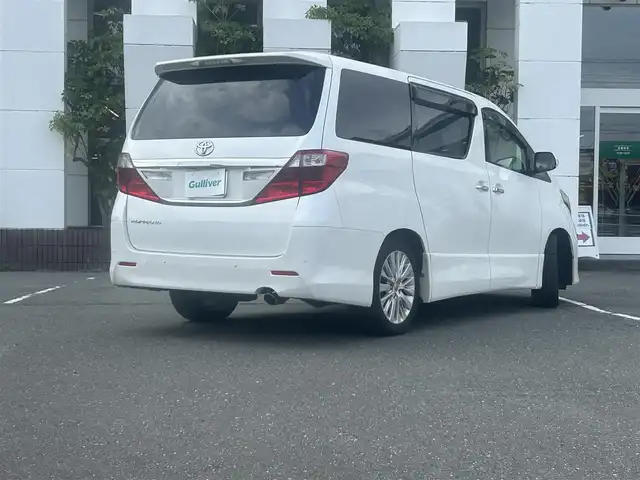 トヨタ アルファード 240S Cパッケージ 静岡県 2012(平24)年 13.5万km ホワイトパールクリスタルシャイン 8インチナビ/全方位カメラ/フルセグテレビ・BluetoothCD・DVD/ドライブレコーダー/ビルトインETC/パワーシート/クルーズコントロール/コーナーセンサー前後/プッシュスタート・スマートキー