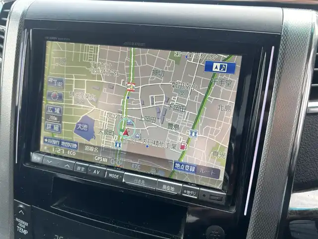トヨタ アルファード 240S Cパッケージ 静岡県 2012(平24)年 13.5万km ホワイトパールクリスタルシャイン 8インチナビ/全方位カメラ/フルセグテレビ・BluetoothCD・DVD/ドライブレコーダー/ビルトインETC/パワーシート/クルーズコントロール/コーナーセンサー前後/プッシュスタート・スマートキー