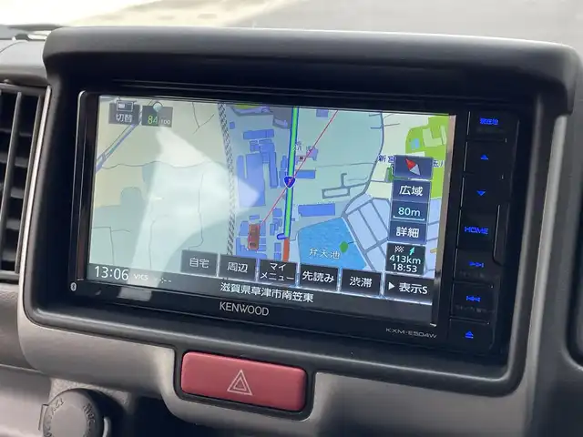 スズキ エブリイ PC リミテッド 滋賀県 2020(令2)年 0.6万km スペリアホワイト 社外7インチナビ/【Bluetooth/CD/DVD/フルセグTV】/リアソナー/レーンキープアシスト/衝突軽減ブレーキ/オートマチックハイビーム/前後ドライブレコーダー/ETC/純正フロアマット/ドアバイザー/リモコンキー